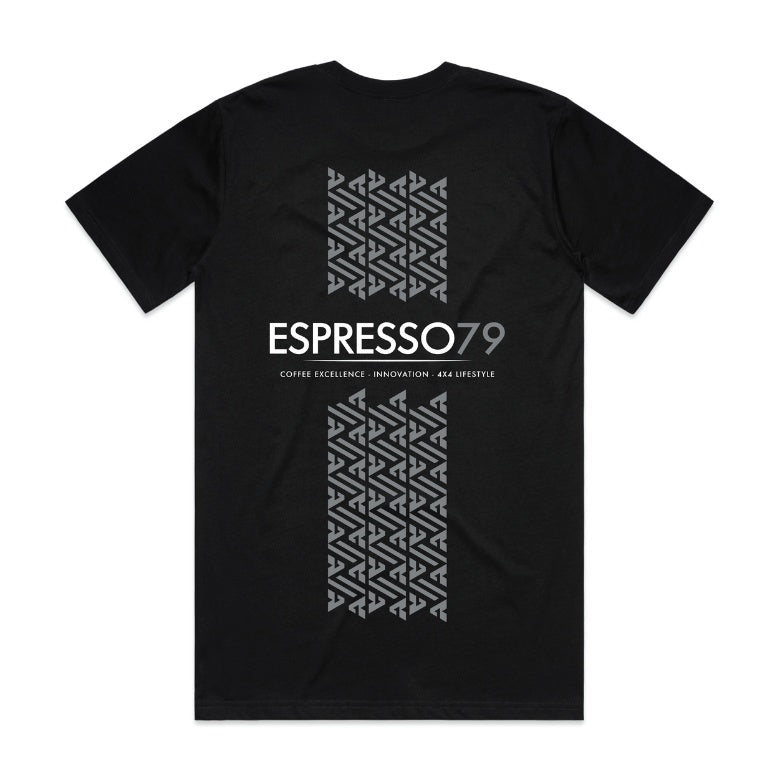 Connecting Our Tracks Tee Black