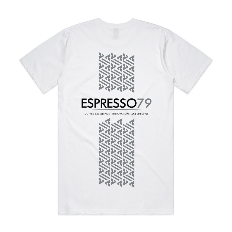Connecting Our Tracks Tee White