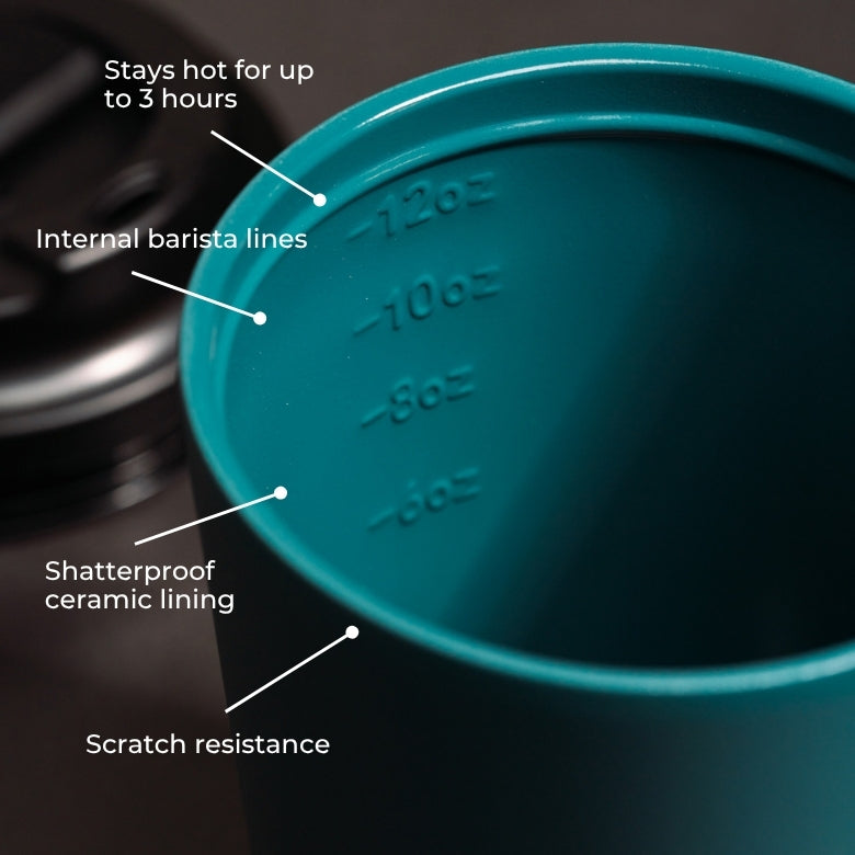 Emerald Fressko Coffee Cup