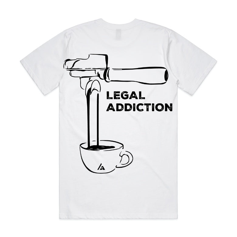 Legal Addiction Tee White