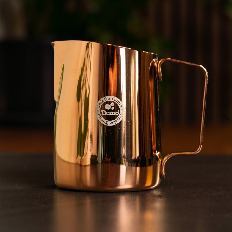 Tiamo Tapered Milk Jug Bronze