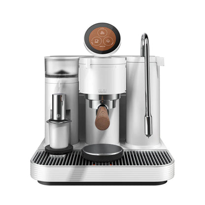 Meraki Gen 2 espresso machine, angled view