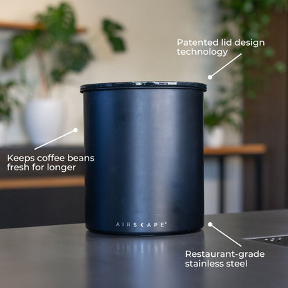 Airscape Coffee Canister 1kg Black
