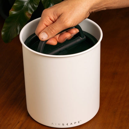 Airscape Coffee Canister 1kg White