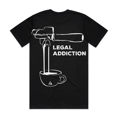 Legal Addiction Tee Black