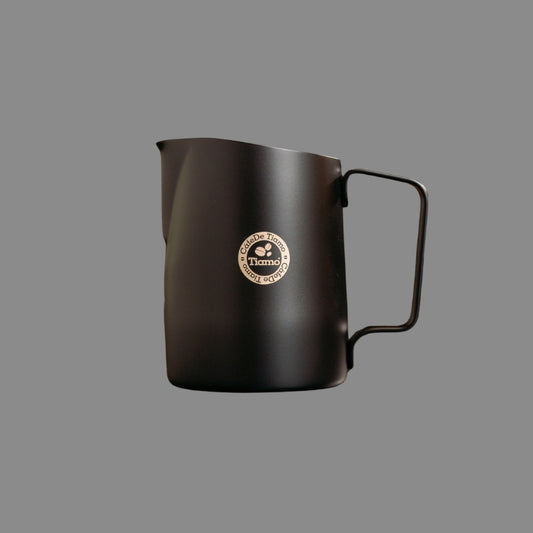 Tiamo Tapered Milk Jug Black